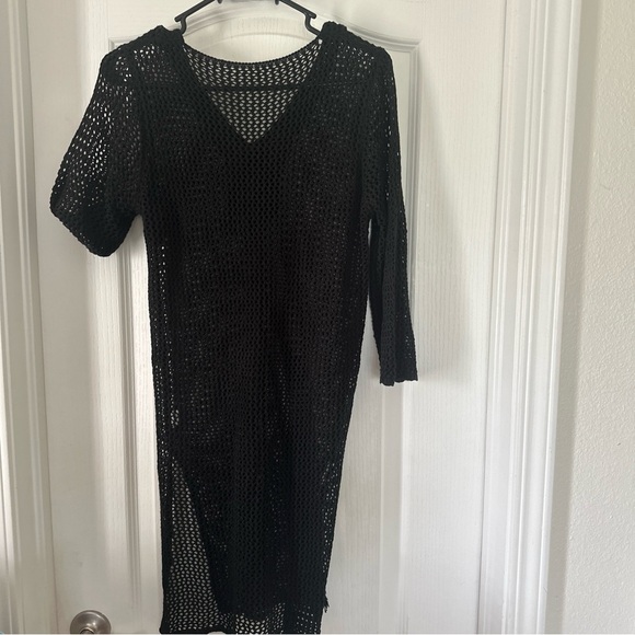 Beach Dress Cover Up Black - Picture 5 of 6